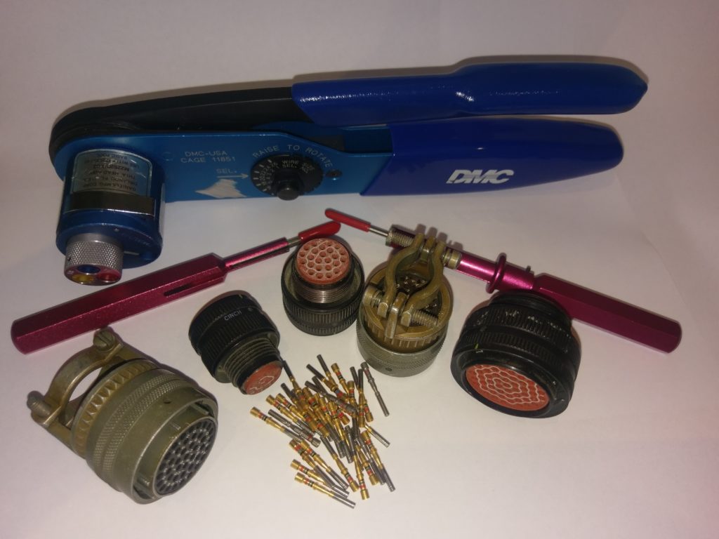 Custom connector and wiring loom
